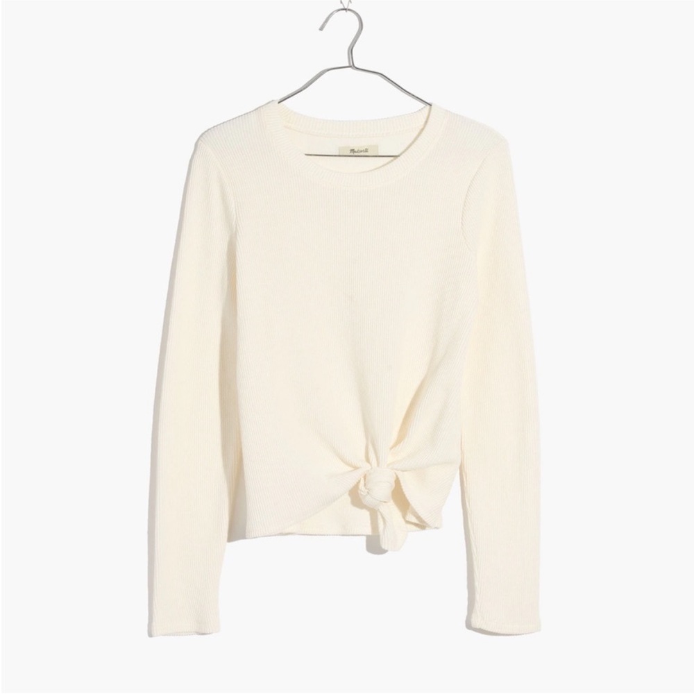 NWT Madewell Elwood Knot Top